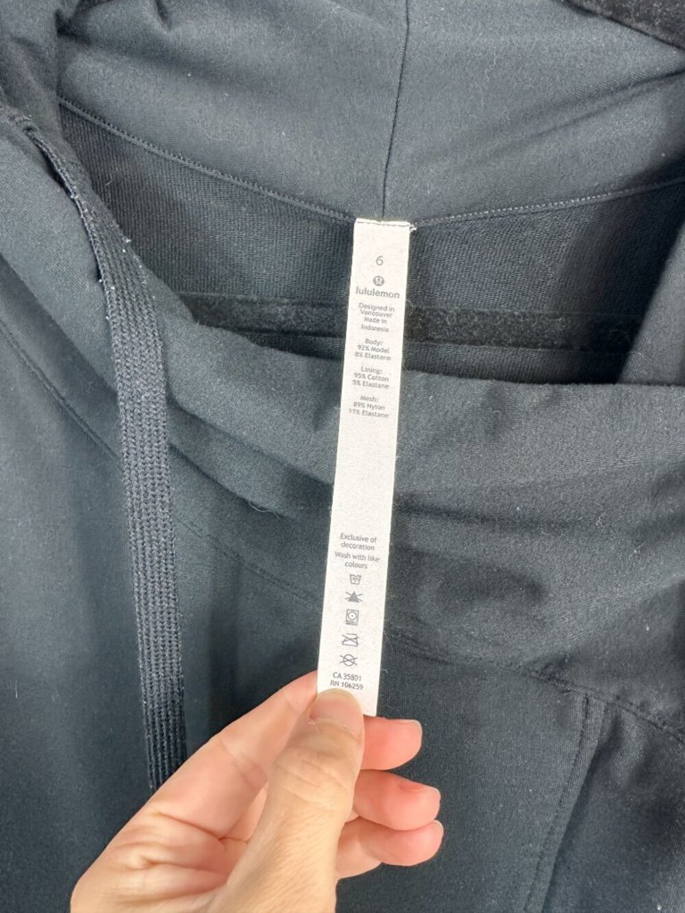 Lululemon Peloton Coast Easy wrap jacket size 6 - Picture 4 of 9